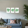 Islamic Wall Art – 3-Piece Photo Tiles I