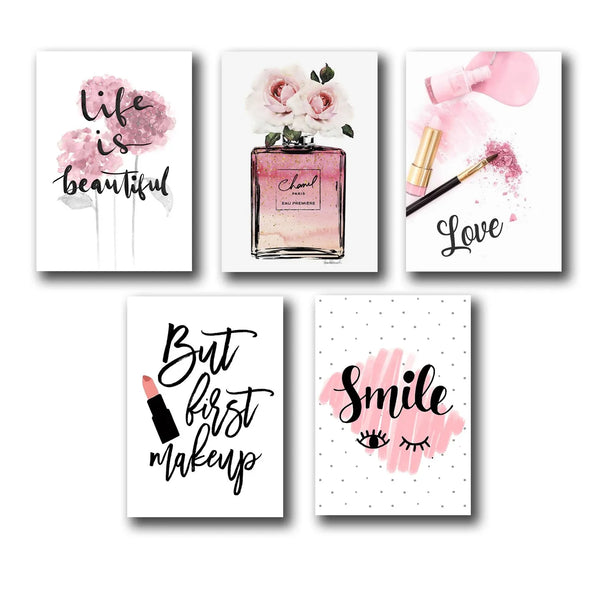 Fashion Icon – 5-Piece Wall Art