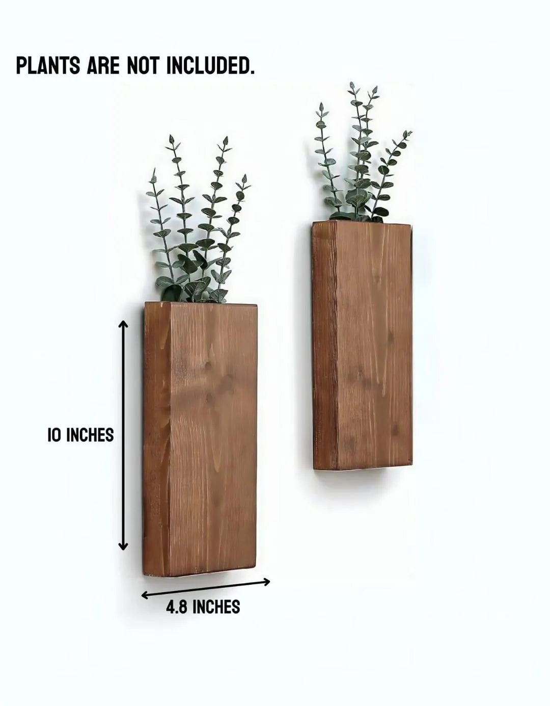 Modern Abstract Wall Art – Brown MDF